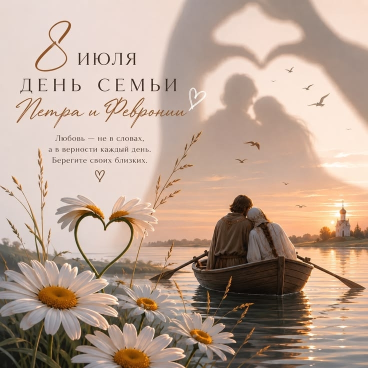 С Днём Семьи, любви и верности!